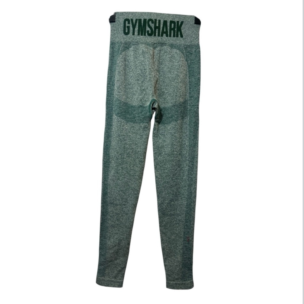 Gymshark Green Leggings with Elastic Waistband